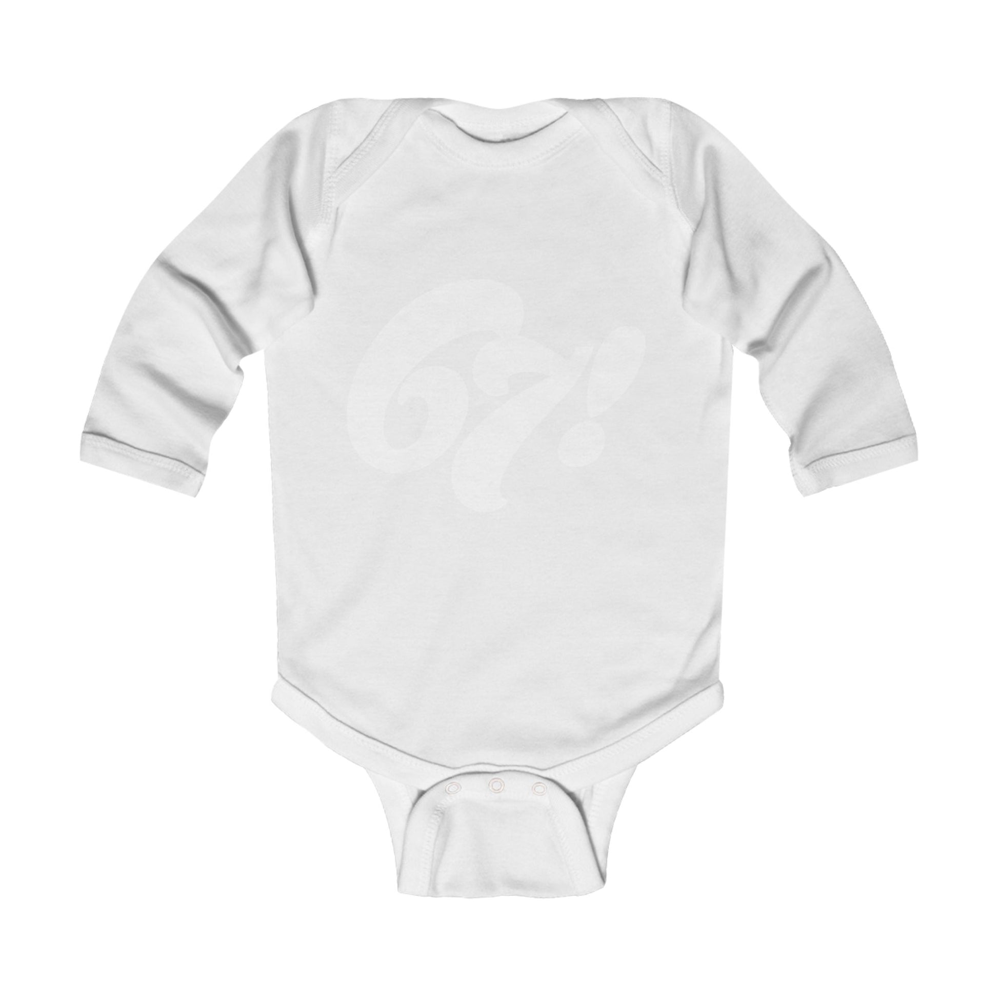 67! Long-Sleeve Baby Onesie